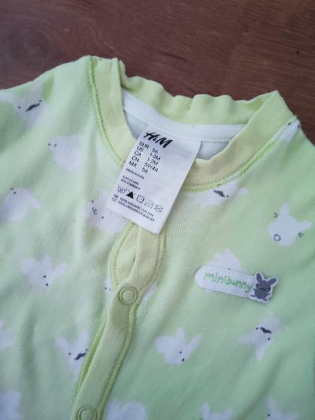 Pyžamko, h&m,56