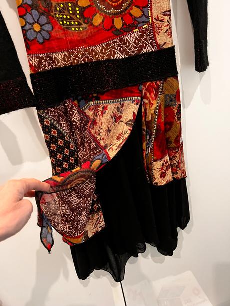 Moher rayon šaty vel. s-m, s