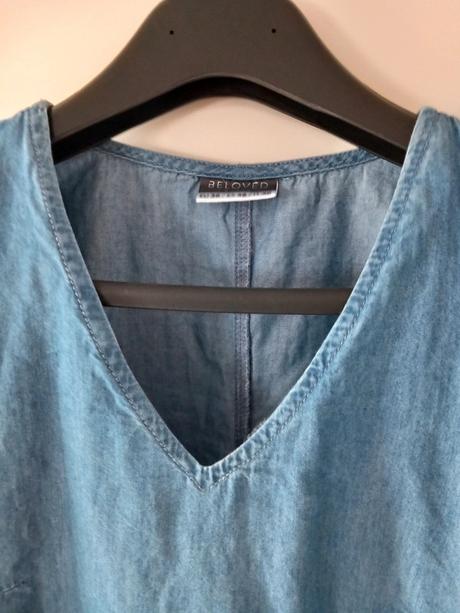 Šaty, aj ako tunika, džínsový vzhľad - veľ. 36, pepco,36