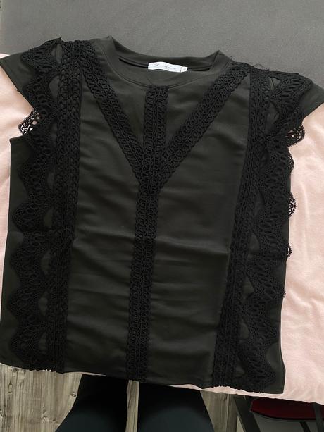 Tričko s volanikmi, s