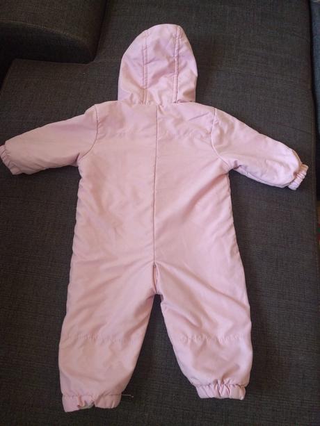 Zateplený ružový overal, lupilu,74