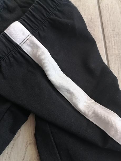 Čierno biele legíny reserved - 140, reserved,140