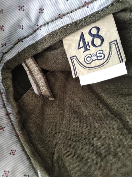 Nohavice cotton & silk - veľ. m, m