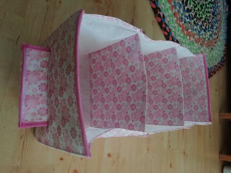 Textilna polička, organizer do skrine, 