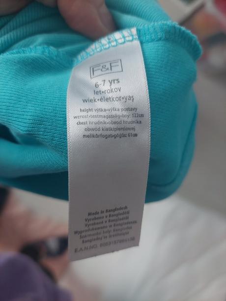 Tyrkysové tielko 122, f&f,122