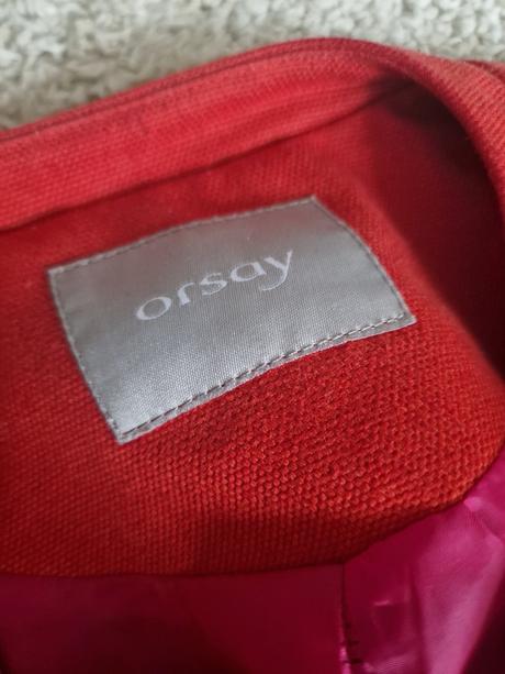 Oranžové sako orsay, orsay,xs