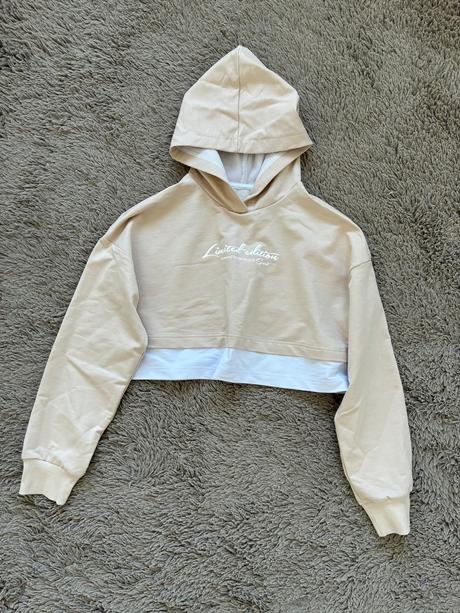 Mikina crop, s