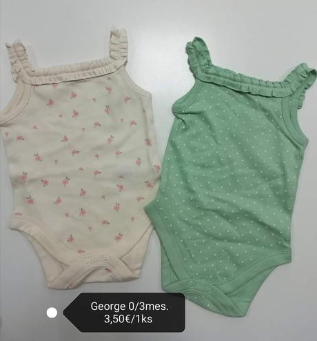 Letné tielkové body s volánikom, george,62