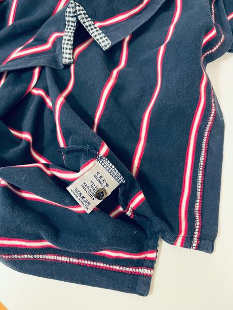 Námornícka elegancia polokošeľa crew clothing, m