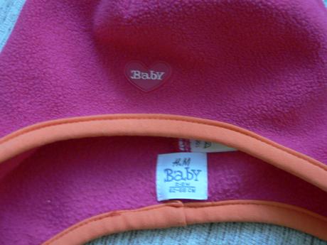 Krasna ciapka na zimu, h&m,62