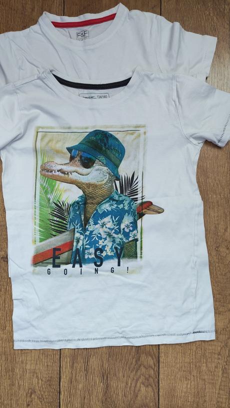 Balík tričiek na donosenie 134-140, 122–134