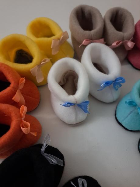 Látkové topánky pre 43 cm baby born bábiky,