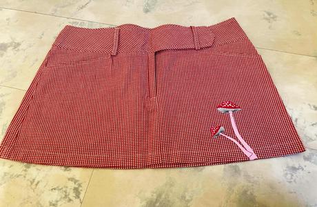 Pepitová mini suknička s/xs, kenvelo,s