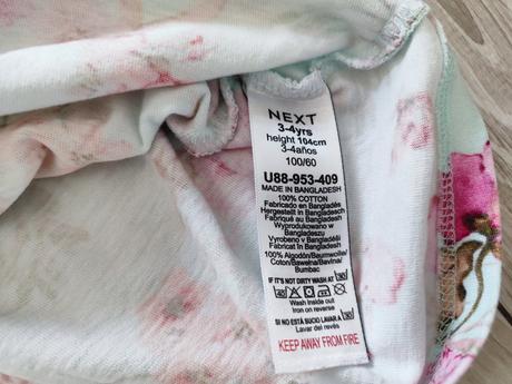 Šaty next 104, next,104