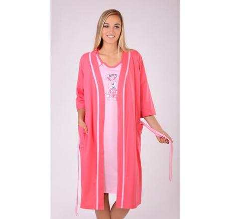 Materská nočná košieľka so županom, vienetta secret,l / m / s / xl / xxl