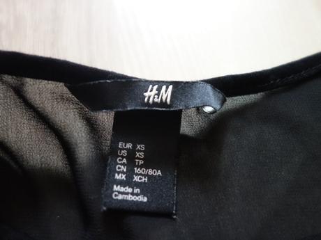 Dámske tričko h&m , h&m,xs