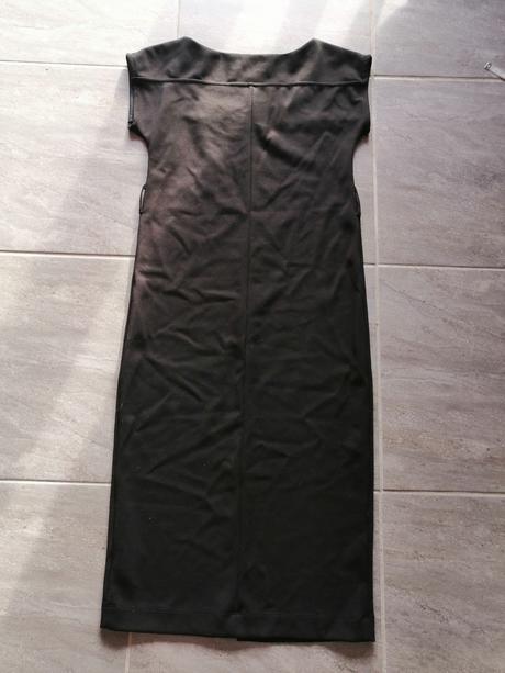Jednoduché šaty čierne next vuk 8, v34-36, pružné, next,s