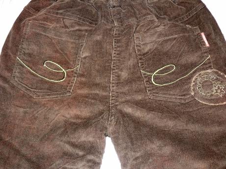 Zateplené nohavice 6-7 r., 122