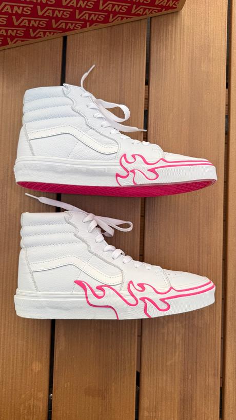 Sk8-hi flame vans 37, vans,37