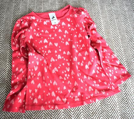 Srdiečkové tričko, c&a,116