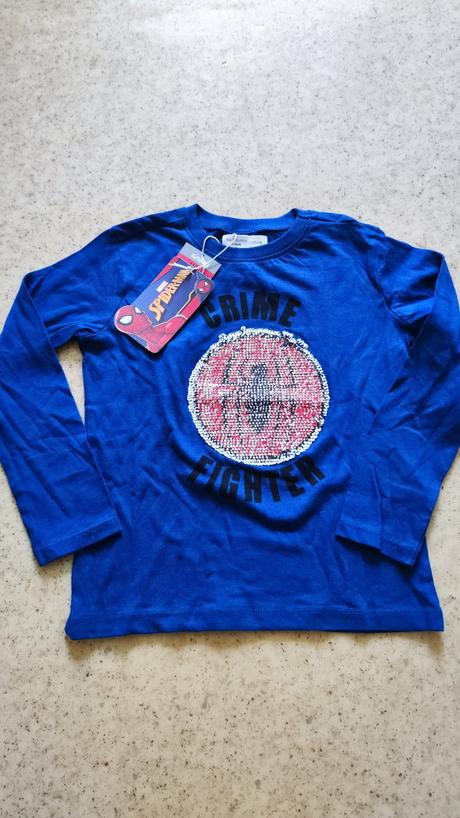 Tričko spiderman, sinsay,110