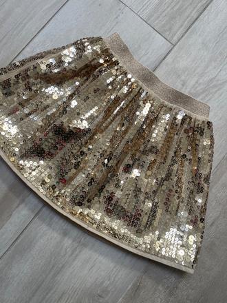 Slávnostná sukienka s flitrami, h&m,98