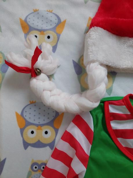 Vianočný komplet kostým veľ.110/116,