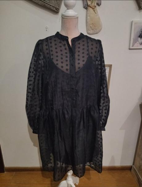 Bodkované šaty, h&m,m