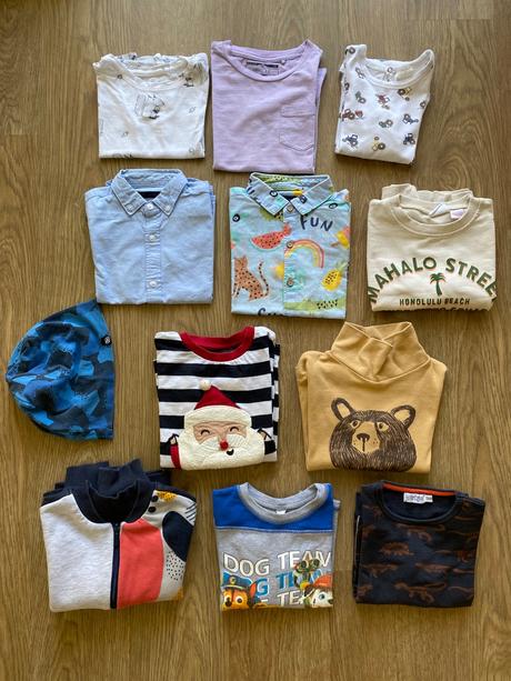 Balík oblečenia chlapec veľ. 98-104, 86–98