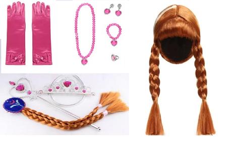 Doplnky anna frozen ľadové kráľovstvo frozen,