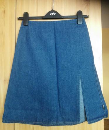 Dievčenská riflová sukňa drami, 152