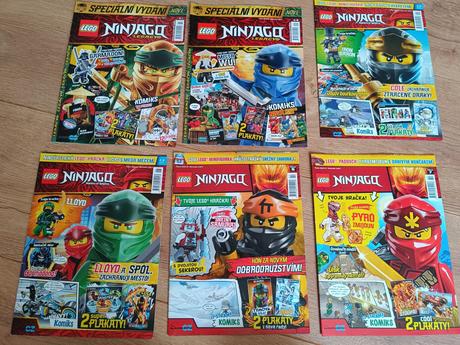 Casopisy lego ninjago 2019,