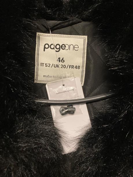 Krásny takko kožuch veľ.l/xl.., takko,46 / l / xl