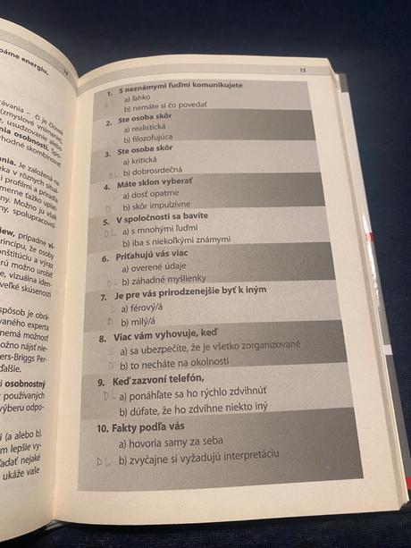 Ja som ja a ty si ty socionická typológia, 