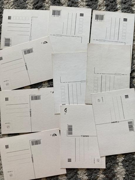 Pohľadnice koní nepopísané 10ks,