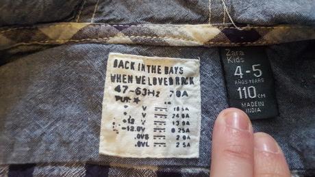 Košeľa s kapucňou, zara,110