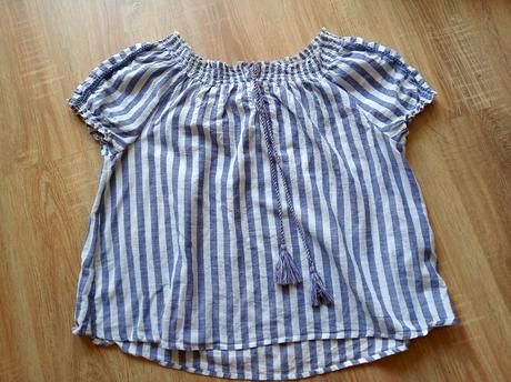 Pásikava blúzka, xl
