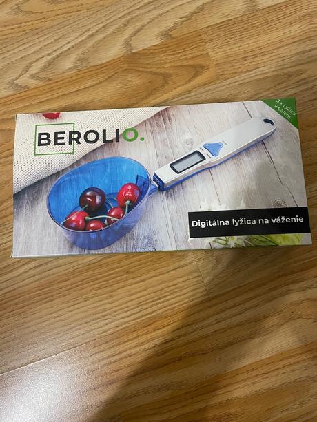 Digitalna lyzica na vazenie berolio, 