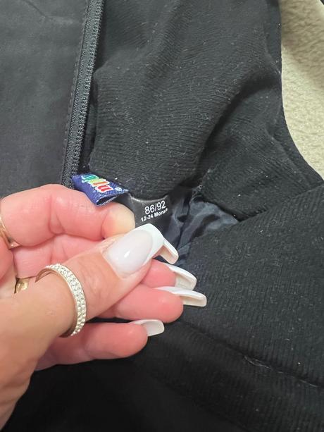 Čierne oteplovaky 86/92, lupilu,86