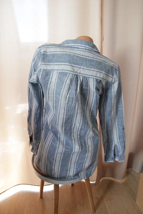 Bielo modrá bavlnená tunika l, george,l