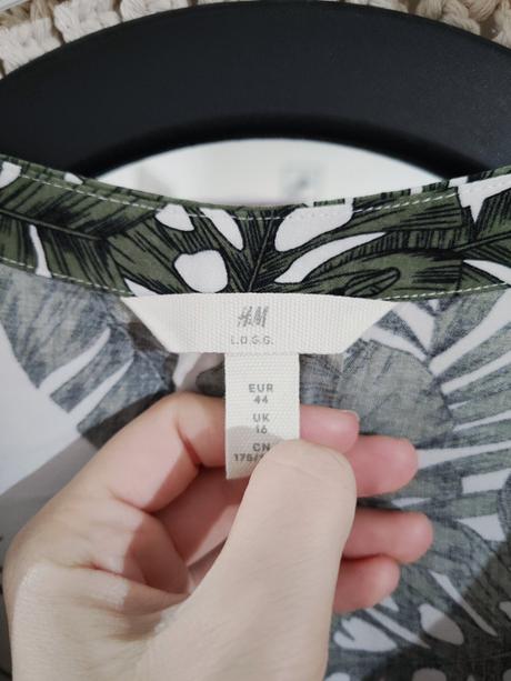 Blúzka s krátkym rukávom h&m, h&m,xxl