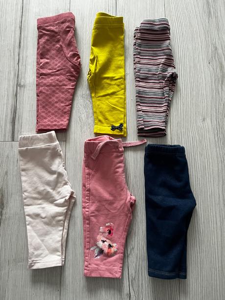 Balík legín vo výbornom stave 68 (3-6 mesiacov), coccodrillo,68