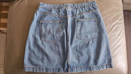 Riflová sukňa, f&f,xl