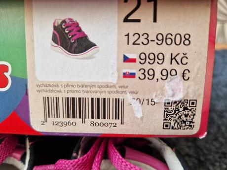 Prechodné dievčenské topánky bubblegummers veľ. 21, bubble gummers,21