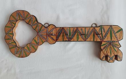 Starý vešiak na kľúče, 