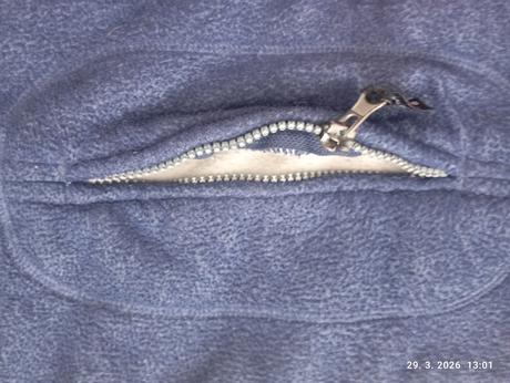 Teplá hrubá mikina, xl