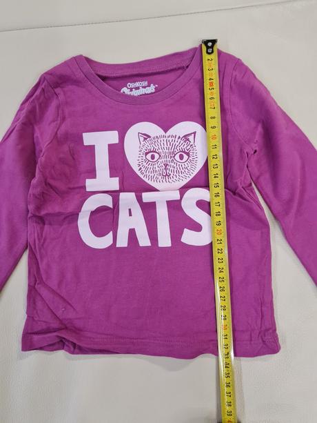 Tričko s dlhým rukávom, oshkosh,86