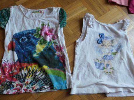 23 kusov krasne dievcenske kvalitne oblecko 3/4r., 104–116