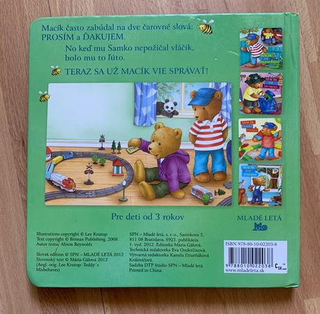 Mária gálová - macík ide na návštevu,