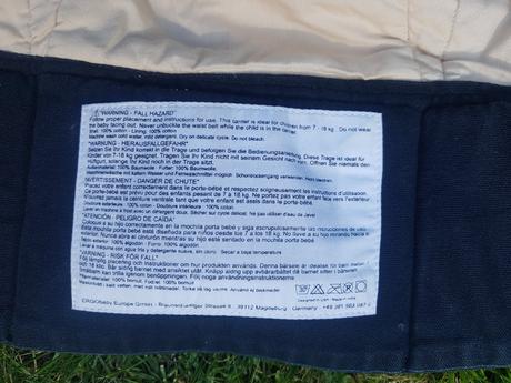 Ergonomický nosič baby, 